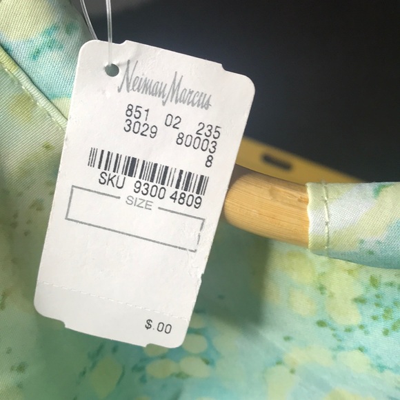 NWT Neiman Marcus straw tote - Picture 8 of 10